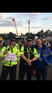 Street Angels at Ascot with police